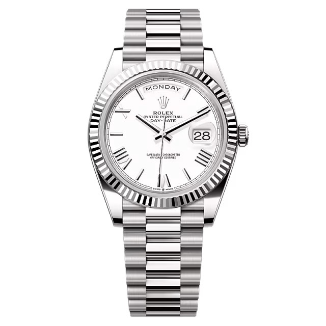 Rolex Day-Date 40mm Oyster white gold|Reference 228239